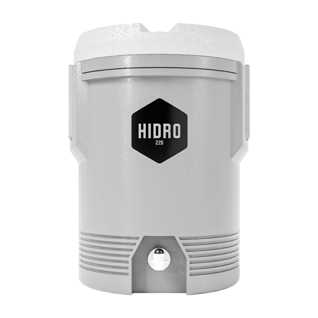 TERMO POLIETILENO GRIS/BLANCO HIDRO 220 5 GAL